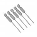 Uxcell 5 Pcs 2mm Ph0 Magnetic Phillips Screwdriver Bits 1 4 Inch Hex Shank 2 56-inch Length S2 Power Tool