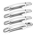 Sizver Chrome Door Handle Covers For 2008-2012 Chevy Malibu 