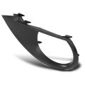 Front Left Fog Light Grill Cover Bezel For Audi Q7 2010-2015 Au1038111 4l0807489a Black Asa Plastic 