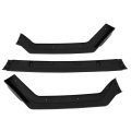 Front Lip Body Kit For Infiniti Q50 Sport 2018 2020 Gloss Black Bumper Protector Spoiler Bolt On Abs Aerodynamic Design 