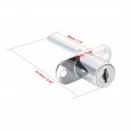 Uxcell Drawer Desk Wardrobe Cabinet Plunger Lock 5 8 Cylinder Diameter 13 16 Length Zinc Alloy Chrome Finish Keyed Different