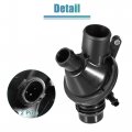 X Autohaux 11537633476 Engine Coolant Thermostat Housing Assembly For Bmw 320i 2013-2015 Xdrive