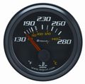 Equus 6232 Water Temperature Gauge Black 