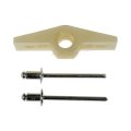 Head Rest Support Repair Set For Bmw 540i 1998 1999 2000 2001 2002 2003 Plastic Rivet Attachment Replacement 52108158582