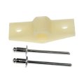 Head Rest Support Repair Set For Bmw 540i 1998 1999 2000 2001 2002 2003 Plastic Rivet Attachment Replacement 52108158582