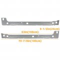 Inner Outer Rocker Panel And Cab Corner Extended 4 Door Compatible With Chevy Silverado 1999-2007 Gmc Sierra Pickup Truck Pair