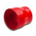 Auto Dynasty 2 5 Inches To 3 Straight Turbo Intercooler Intake Piping Coupler Reducer Silicone Hose Red 