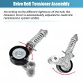 X Autohaux Belt Tensioner Pulley Assembly 25195388 For Chevrolet Sonic Trax Chevy Cruze Limited Buick Encore Serpentine