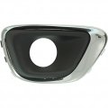 Fog Light Bezel Passenger Side Front With Chrome Trim For Jeep Compass 2014 2015 2016 2017 Ch1039184 68213204aa 