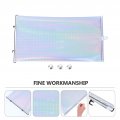 Veemoon 1pc Car Sun Shadecatcher Forshade Interior Sun Shield Cover Sunshades Auto Sunblock Foldable Sun Screen Pvc Telescopic