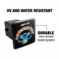 Fight For E-koala-ty Equality Rainbow Funny Humor Tow Trailer Hitch Cover Plug Insert