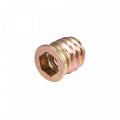 Uxcell M8x15mm Threaded Inserts For Wood Hex Socket Drive Furniture Screw-in Nut 16pcs