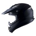 Adult Motocross Helmet Off Road Mx Bmx Atv Dirt Bike Mechanic Matt Black 