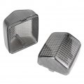 Mallofusa Turn Signal Light Lens Cover Replacement Compatible For Honda Cbr1000 1987 1988 1989 1990 1991 Smoke