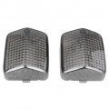 Mallofusa Turn Signal Light Lens Cover Replacement Compatible For Honda Cbr1000 1987 1988 1989 1990 1991 Smoke