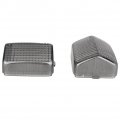 Mallofusa Turn Signal Light Lens Cover Replacement Compatible For Honda Cbr1000 1987 1988 1989 1990 1991 Smoke