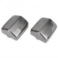 Mallofusa Turn Signal Light Lens Cover Replacement Compatible For Honda Cbr1000 1987 1988 1989 1990 1991 Smoke