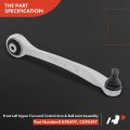 A-premium 2 X Front Forward Upper Control Arm With Ball Joint Bushing Compatible Volkswagen Audi 1996-2007 Passat A4 Quattro A6