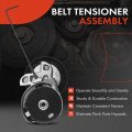 A-premium Belt Tensioner Assembly With Pulley Compatible Volvo S60 2011-2016 S80 V60 V70 Xc60 Xc70 Xc90 Land Rover Lr2 Replace