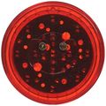 Roadpro Rp-1279r Red 2 5 Led Round Sealed Light 