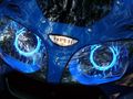 Yamaha V-star 950 Tourer 97-99-00-02-04-07-08-09-10-11-12-13 Ccfl Halo Angel Demon Eyes