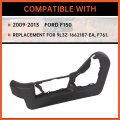 Driver Side Seat Trim Panel Cover Bezel For 2009 2014d F150 And 2010 Lincoln Mark Lt Replacement For 9l3z Ea Black Plastic Vc