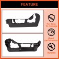 Ecotric Front Drivers Side Seat Trim Panel Cover Bezel Compatible With 2009-2013 Ford F150 Replacement 9l3z-1662187-ea F761 Not