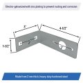 Trailer Light Mounting L Shaped Bracket Heavy Duty 4 5 X 3 1 Inch Zinc 2 Pack