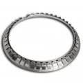 Oxgord Beauty Trim Rings For 15 Inch Rally Wheels 1 2 Deep Polished Stainless Steel With 360 Degrees Saw Tooth Clip Retention