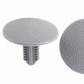 Uxcell 30pcs 6mm Hole Dia Gray Car Auto Fairing Trim Plastic Screw Rivet Clips
