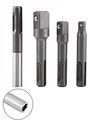 4 Pcs Sds Plus Socket Adapter Set1 Hex Adaptor 3 8 1 2 Square Impact Extension Connector Power Drill Bit