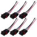 6pcs Harness Pigtail Connectors Plug For 2019-2020 Polaris 1000 
