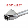 Uxcell Auto Car Truck Double Head Tyre Tire Air Pump Hose Tube Inflator Valve