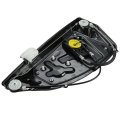 A-premium Rear Driver Side Power Window Regulator With Panel Compatible Land Rover Lr2 2008-2015