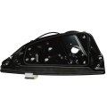 A-premium Rear Driver Side Power Window Regulator With Panel Compatible Land Rover Lr2 2008-2015