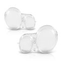 Front Headlight Lens Cover Left Right Pair For Benz E Class W210 1996-2002 A2108205061 A2108204961 Headlamp Clear 