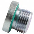 Bapmic 24117552349 Engine Oil Pan Drain Plug With Seal Ring For Bmw E39 E46 E60 E90 E31 Z8 E52
