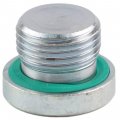 Bapmic 24117552349 Engine Oil Pan Drain Plug With Seal Ring For Bmw E39 E46 E60 E90 E31 Z8 E52