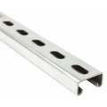 Electriduct Metal Strut Channel Slotted 16-gauge 304 Stainless Steel C-profile Framing 1-5 8 X 13 16 45 Inch 