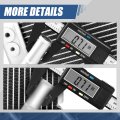 Dpi 13553 Factory Style 1-row Inverter Cooler Compatible With Toyota Camry Hybrid 2007-2011 Aluminum Core