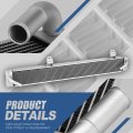 Dpi 13553 Factory Style 1-row Inverter Cooler Compatible With Toyota Camry Hybrid 2007-2011 Aluminum Core