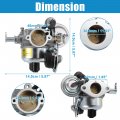Uxcell Carburetor Carb Kit With Gaskets For Onan Generator 4000 4500 5000 5500 7000 Emerald Bge Spec K-p