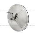 Stainless Steel 8 5 Round Convex Mirror With L Mounting Bracket Fits Freightliner International Kenworth Peterbilt Mack Western