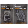 Niche Brake Pad Set For Suzuki Gs500 Gs500e Gs500f 69100-01820 59102-33810 Front Rear Semi-metallic