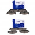 Aintier Automotive Replacement Brake Pads Front Rear Fit For Jeep Commander 2006-2010 For Grand Cherokee 2005-2010