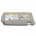 Secosautoparts Left Driver Side Sun Visor 96401-1aa1b Compatible With Nissan Murano 2009-2014 Gray