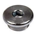 Engine Oil Drain Plug For Volkswagen Touareg 2004 2005 2006 2007 Steel Silver Hex Head Fine Thread Gasket Type 