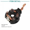 Acropix Car Starter Motor Brush Holder Assembly Fit For Toyota Camry Pack Of 1 Black