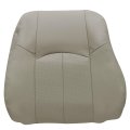 Secos Wheat Tan Perforated Front Driver Side Top Microfiber Leather Replacement Seat Cover For Infiniti G37 2008 2009 2010 2011 