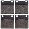 Niche Brake Pad Set For Kawasaki Ninja Zx12r Zx7r Zrx1200r Zrx1100 43082-1257 Rear Semi-metallic 2 Pack